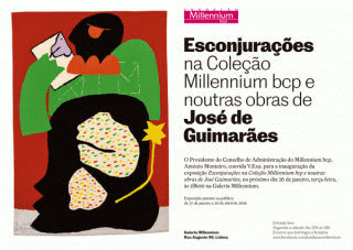 Esconjurações na Colecção Millennium bcp e noutras obras de José de Guimarães