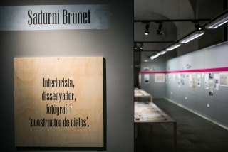 Sadurní Brunet. Interiorista, dissenyador, fotògraf i constructor de cielos