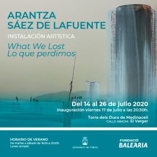 Arantza Saez de Lafuente. What We Lost