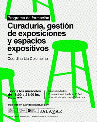 Curaduría, Gestión de Exposiciones y Espacios Expositivos