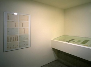 Vista de sala de la exposición. ZAJ, 1996