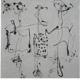 Jackson Pollock, (Silver Square), executed circa 1950
