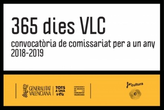 365 dies VLC. Convocatoria de comisariado para un año 2018-2019