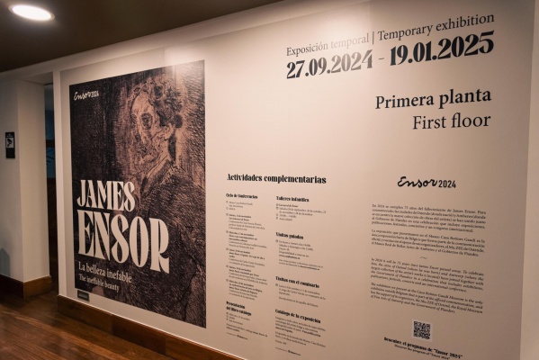 Exposición 'James Ensor. La belleza inefable' en el Museo Casa Botines Gaudí de León