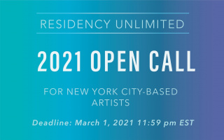 Open Call for the 2021 NYC-Based Artist Residency Program