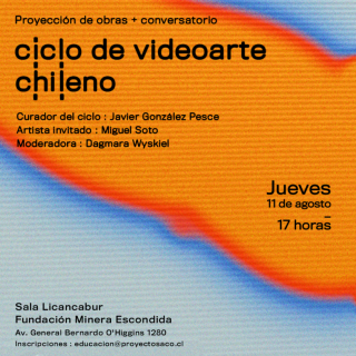 Jornada de videoarte chileno