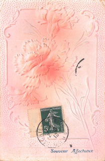 “Souvenir Affectueux “, 2023.  13’5 x 8’5 cm