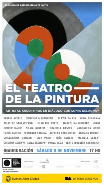 El teatro de la pintura. Artistas argentinos en diálogo con Sonia Delaunay