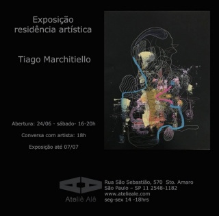 Exposição de Residência Artística de Tiago Marchitiello