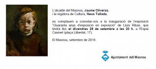Quaranta anys d’exposició en exposició