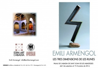Emili Armengol, Les tres dimensions de les runes