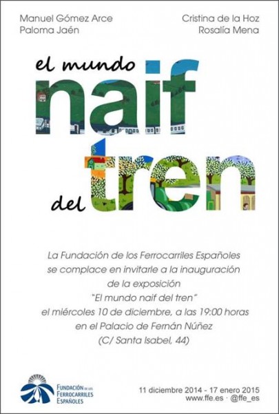 El mundo naif del tren