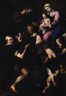 San Lucas pintando a la Virgen, ca. 1660-1665
