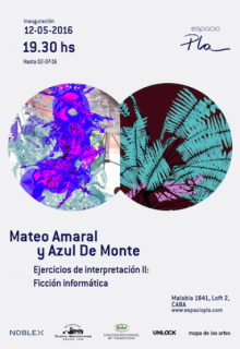 Ejercicios de interpretación II- Ficción informática de Mateo Amaral y Azul De Monte