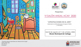 VI Salón Anual ACAV 2020. Apropiaciones en el Arte