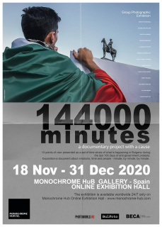 Poster 144000 Minutes Exhibition