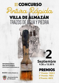 II Concurso de Pintura Rápida Villa de Almazán “Trazos de agua y piedra”.