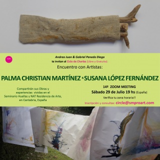 Encuentro con Artistas - Palma Christian Martínez y Susana López Fernández