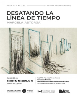 Marcela Astorga. Desatando la línea de tiempo