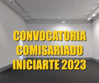 Convocatoria Comisariado Iniciarte 2023