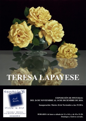 Teresa Lapayese. Exposición de pinturas