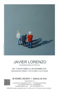 Javier Lorenzo, Consideraciones pictóricas