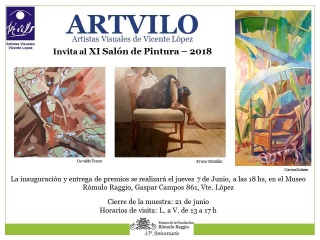 XI Salón de pintura ARTVILO. Imagen cortesía Museo Raggio