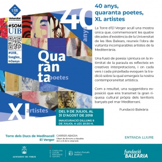 40 anys, quaranta poetes, XL artistes