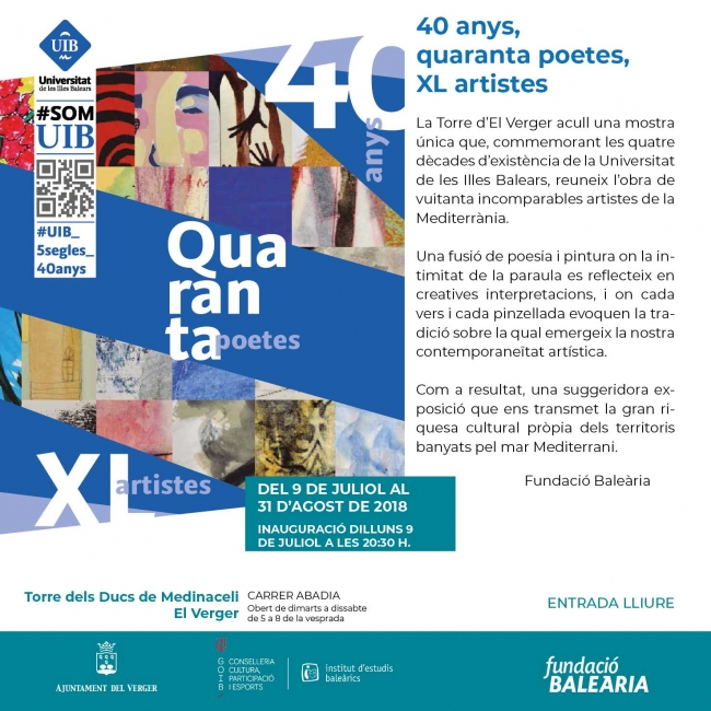 40 anys, quaranta poetes, XL artistes