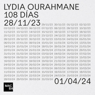 Lydia Ourahmane. 108 Días