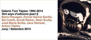 Galeria Toni Tàpies: 1994-2014. Vint anys d’edicions (part I)