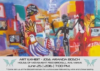 MIAMI ART EXHIBIT - JOSE ARANDA BOSCH