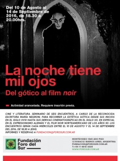 La noche tiene mil ojos: Del terror gótico al film noir