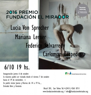 2016 Premio Fundación El Mirador
