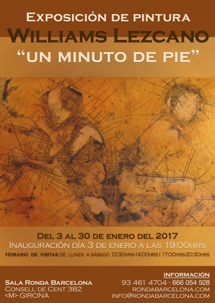Williams Lezcano, Un minuto de pie