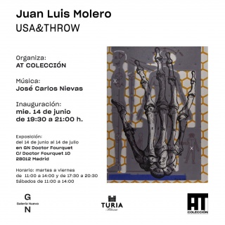 USA&THROW Juan Luis Molero en Galería Nueva