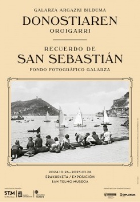 Recuerdo de San Sebastián. Fondo fotográfico Galarza