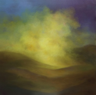 Dufour Alicia - En la arena - óleo sobre tela - 80 x 80 cm - 2007