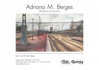 Adriana M. Berges, Del lienzo a la escritura
