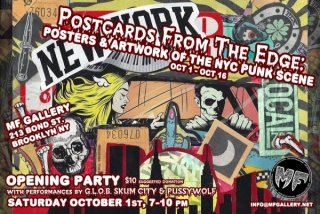 Postcards From The Edge: Posters And Artwork Of The NYC Punk Scene