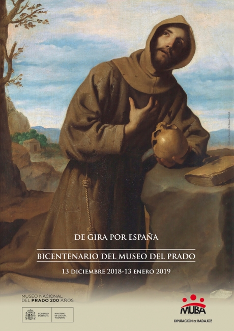 Zurbarán: San Francisco en oración