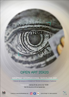 OpenArt 20x20. Miniprint Internacional Barcelona 2021