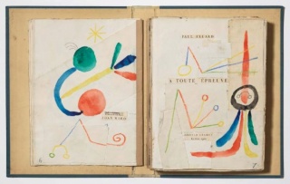 Maqueta del libro À toute épreuve, (1948-1958), Joan Miró. Foto Gasull © Successió Miró