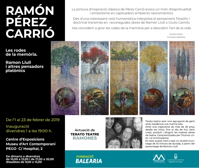 Ramón Pérez Carrió. Les Rodes de la Memòria. Ramon Llull i altres pensadors platònics
