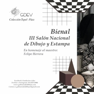 Bienal III Salón Nacional de Dibujo y Estampa en el Gabinete del Dibujo y de la Estampa de Valencia