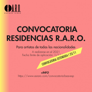 Residencias R.A.R.O. 2021