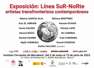 Línea SuR-NoRte, artistas transfronterizos contemporáneos