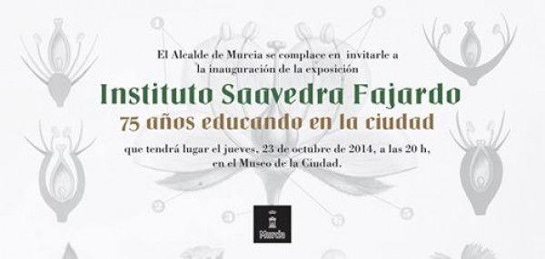 Instituto Saavedra Fajardo. 75 años educando en Murcia