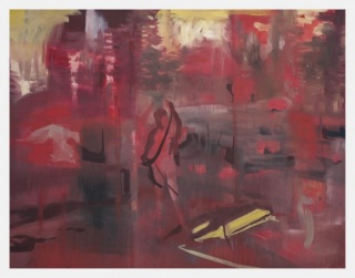 Kate Gottgens, Red Landscape, 2014. Oil on Canvas, 115 x 150 cm.