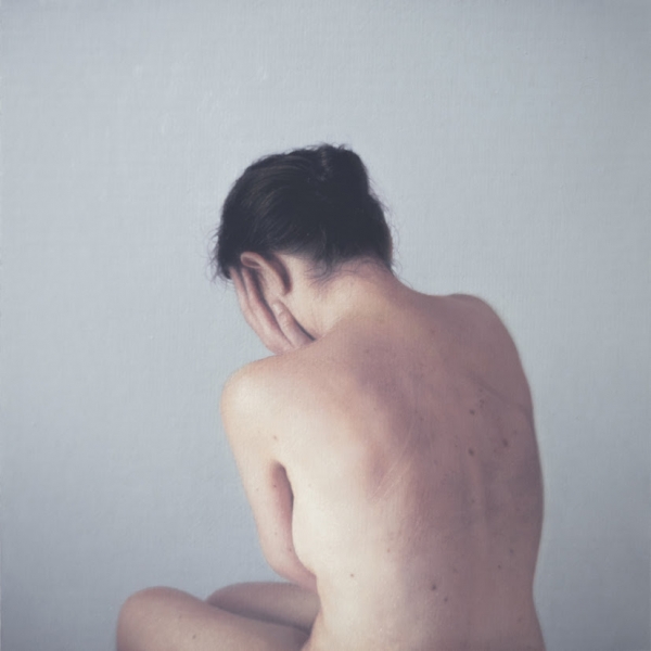 Ivan FRANCO, huile sur toile, 10 x 10 cm.